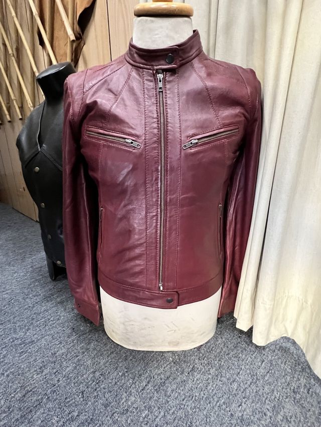 Wilson's cycle leather on sale jacket